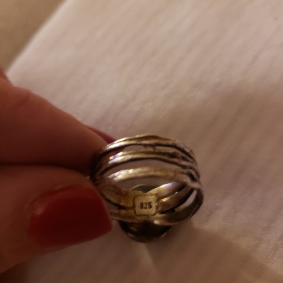 Ring 925 millefiori clay design size 7 - Picture 6 of 7